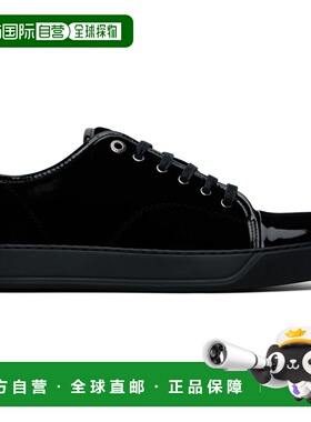 1h可退 香港直邮Lanvin 朗雯 男士 黑色 DBB1 运动鞋 FMSKDBB1VEL