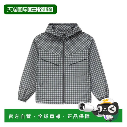 香港直邮KENZO 男士夹克 FG65BL1219NB98 AW2026 灰色 KENZO Chec
