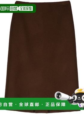 欧洲直邮ERMANNO SCERVINO 女士半身裙D452O316HNG91241羊毛