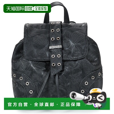 欧洲直邮Desigual多思奇格包女双肩包背包黑色BACKPACK MOONSTONE