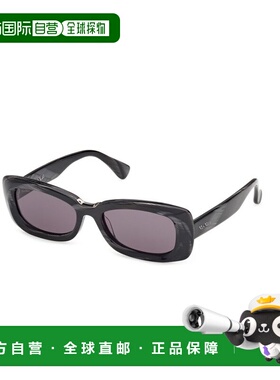 1h可退 香港直邮MAX MARA 女士太阳镜 MM019763A SS2026 黑色 全