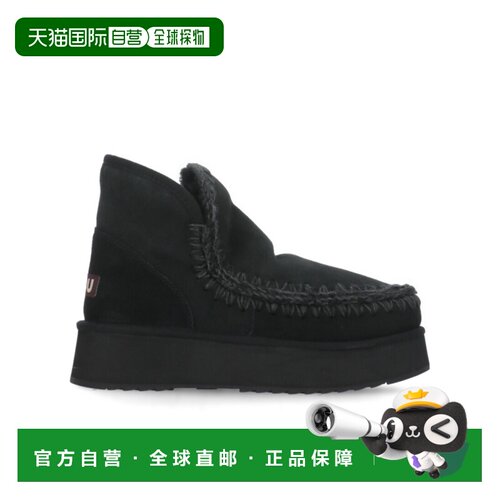 1h可退 香港直邮MOU 女士雪地靴 MUFW681000ABKBK SS2026 黑色 Es