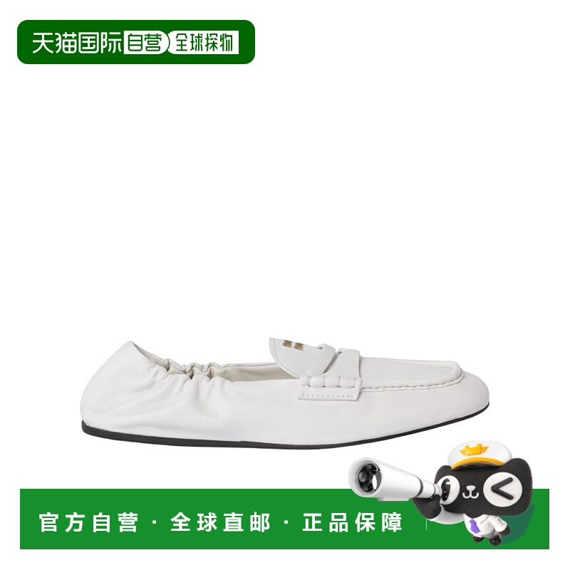 香港直邮Miu Miu 方头乐福鞋 5D341EEFXF005女鞋单鞋
