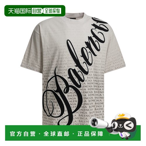 1h可退 Balenciaga “Big B”圆领T恤 764235TTVN9短袖男装