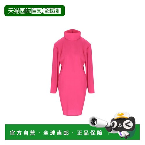 Saint Laurent 圣罗兰 女士 高领长袖连衣裙 8496【付后1h可退】