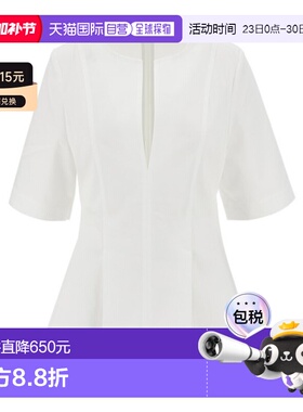 香港直邮Toteme 短袖上衣 262-WRT0735-FB0490.