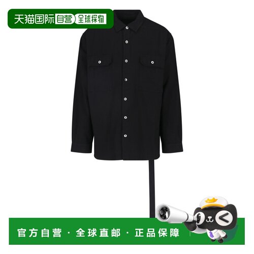香港直邮rick owens 瑞克 欧文斯 DRKSHDW 男士 衬衫 DU02F6297CF