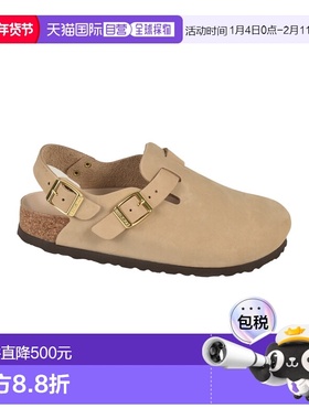1h可退 香港直邮birkenstock 勃肯 女士 sabot tokio 皮质彩色沙