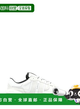 1h可退 香港直邮Lanvin 朗雯 男士 白色运动鞋 FUSKDK00TONAP2500