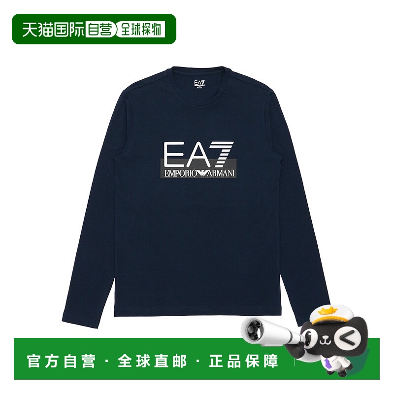 香港直邮EA7 Emporio Armani 圆领长袖T恤 6GPT64PJ03Z阿玛尼男装