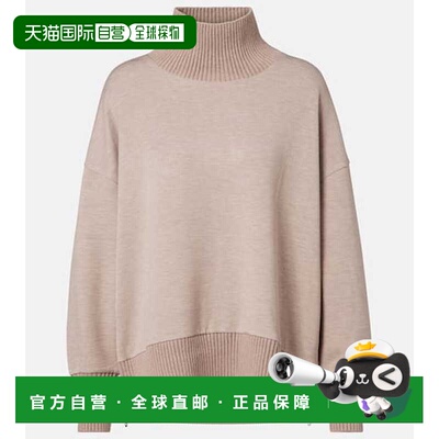 1h可退 香港直邮VARLEY 女士 Barker 针织运动衫 beige米色 舒适
