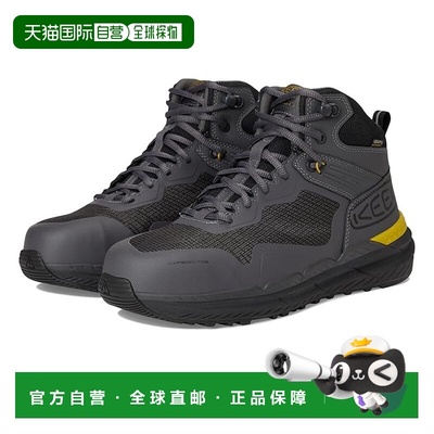 1h可退 香港直邮keen 男士 Synchro 防水工装靴子(Carbon-Fiber T