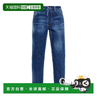 香港直邮Dsquared2 S75LB1001S30664 直筒牛仔裤