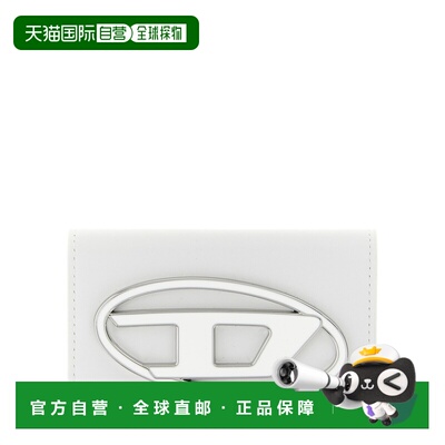 香港直邮DIESEL 女士钱包 X10386PR818T1003 SS2026 白色 1dr 卡
