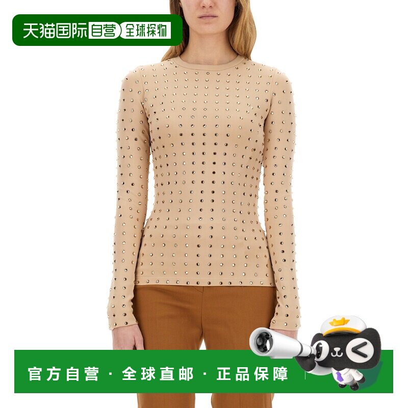 香港直邮Sportmax斯宝麦斯NEGUS CRYSTALS女士上衣【付后1h可退】
