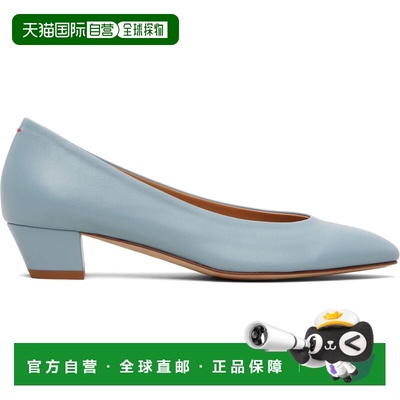 香港直邮aeyde 女士 蓝色 Helia Low-Cut 低跟鞋 A11PU0592001233