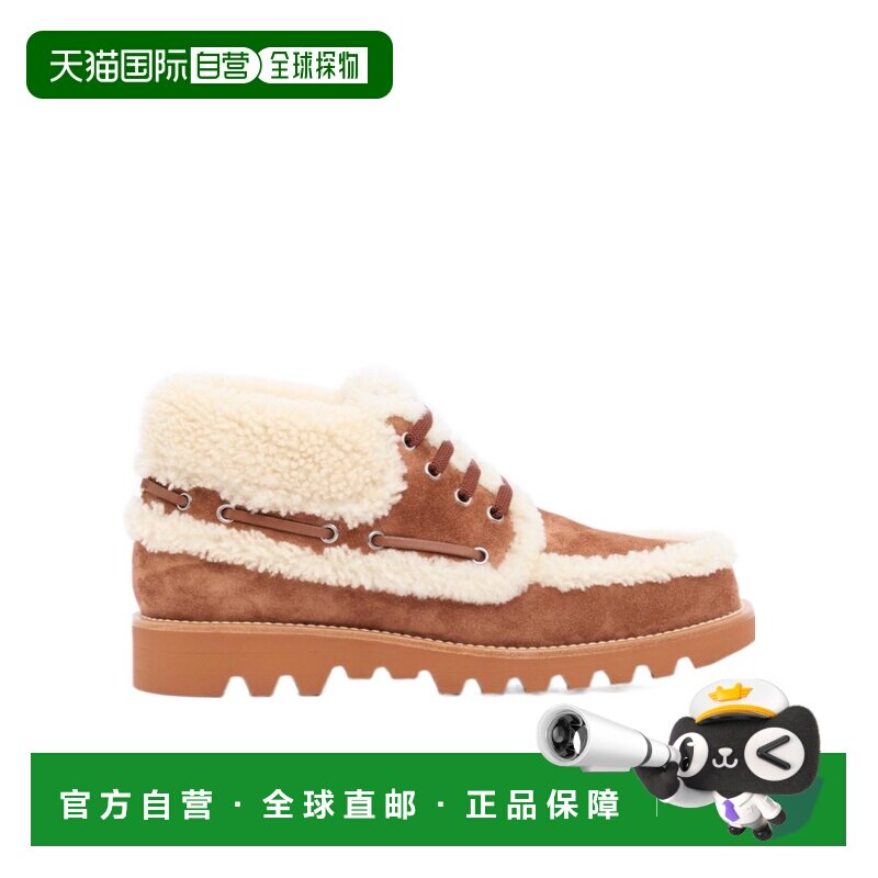 1h可退 香港直邮VALENTINO 男士靴子 YS0L39WNMBVG AW2025 棕色 P