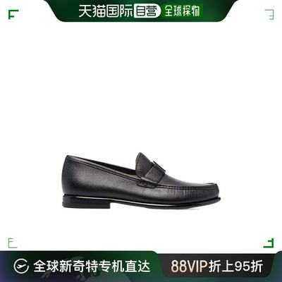 香港直邮Salvatore Ferragamo 菲拉格慕 男士logo雕刻乐福鞋