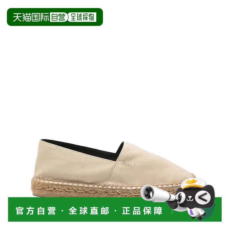 1h可退 香港直邮Saint Laurent 圣罗兰 女士 棉质麻底鞋 818248AA