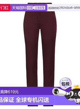 1h可退 香港直邮Courreges 女士 休闲长裤 red红色 舒适时尚