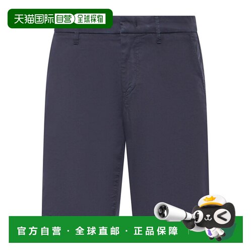 FAY 男士短裤 NTM8352188TGURU824 SS2026 蓝色 Stretch Gabardin