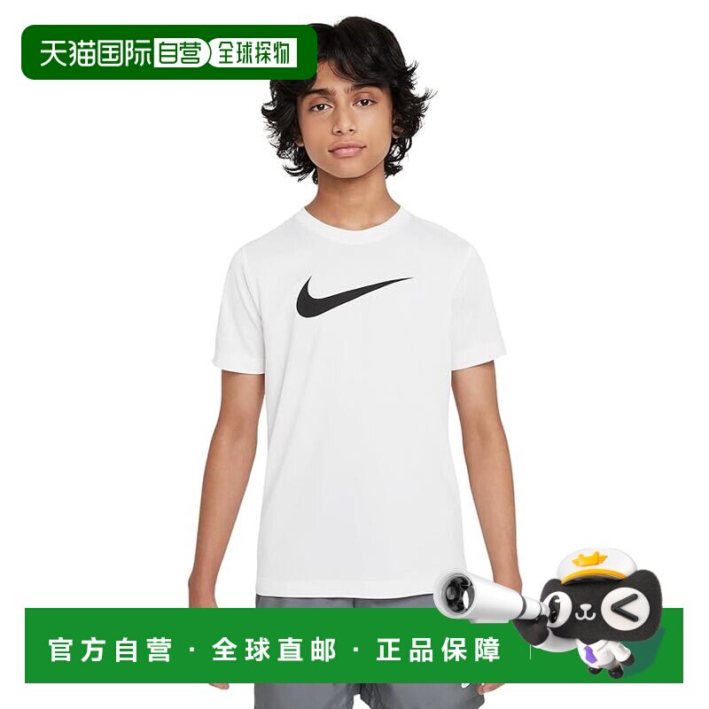 1h可退 美国直邮Nike 耐克 女童 标志汗速排T恤(大童)童装