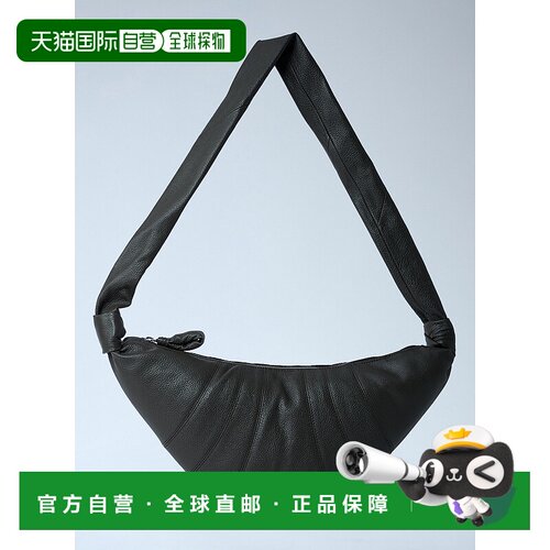 香港直邮Lemaire 女士 中号牛角斜挎包 BG0001LL0018单肩包牛角包