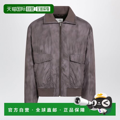 香港直邮Mm6 Maison Margiela 马丁 马吉拉 MM6 男士 ZIPUP 棕色