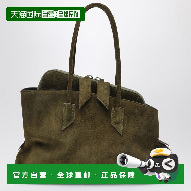1h可退 香港直邮The Attico 女士 LA PASSEGGIATA 中号卡其色包包
