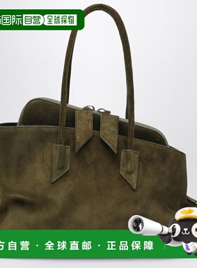 1h可退 香港直邮The Attico 女士 LA PASSEGGIATA 中号卡其色包包