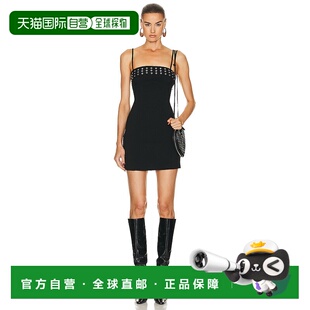 1h可退 香港直邮Blumarine 蓝色情人 女士 无袖迷你连衣裙 A322A3