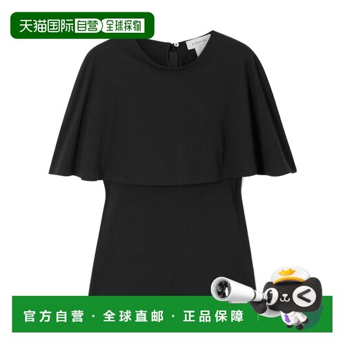 1h可退 香港直邮LANVIN 女士连衣裙 RWTS0031J055P2610 SS2026 黑