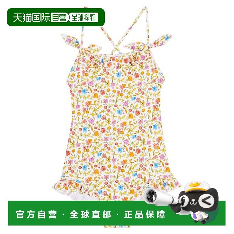 1h可退 香港直邮Bonpoint 女童 Abbie 花朵泳衣童装 colorful花色