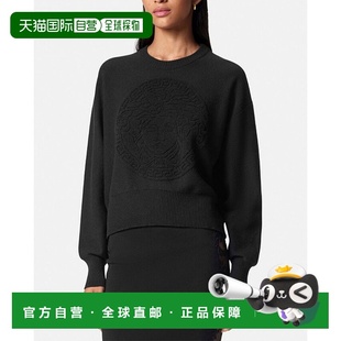 Women范思哲长袖 图案圆领毛衣 24SS 香港直邮VERSACE