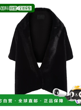 【99新未使用】香港直邮Prada 三角标志贴片斗篷 PZY00812DHS231