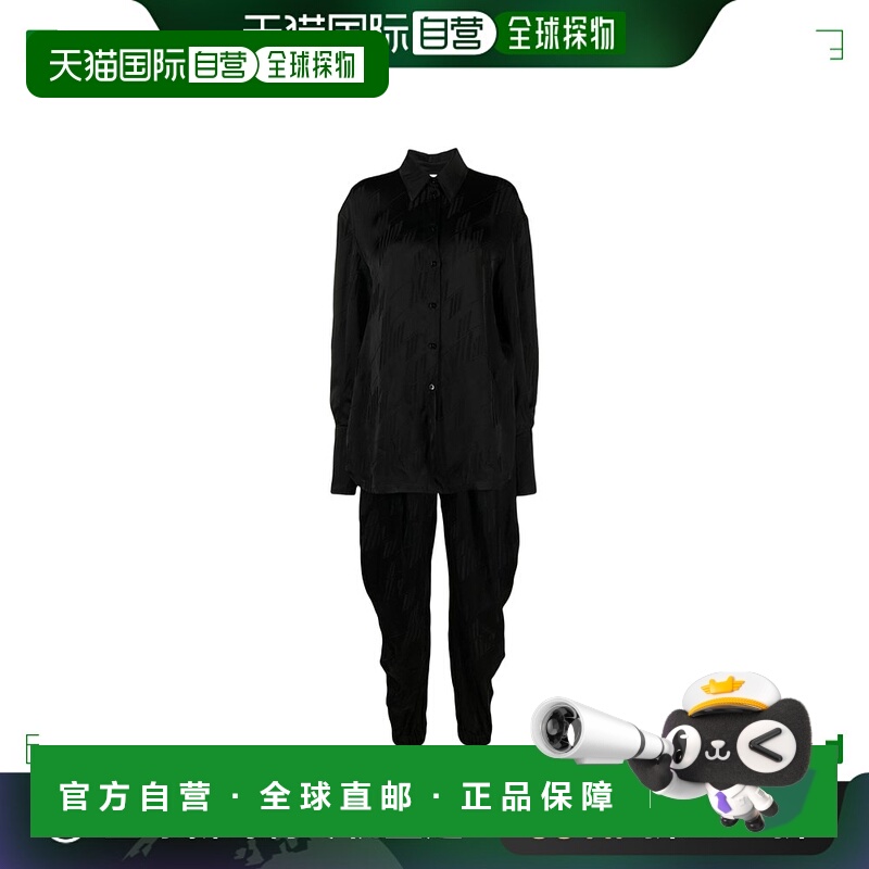 香港直邮The Attico 女士 logo提花缎面连体长裤 242WCO11V053