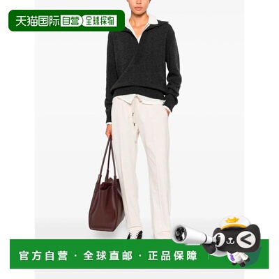 香港直邮BRUNELLO CUCINELLI 女士休闲裤 MH827FB799C9815WHITE