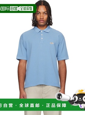 1h可退 香港直邮Visvim 维斯维木 男士 蓝色 Jumbo Weller T 恤 0