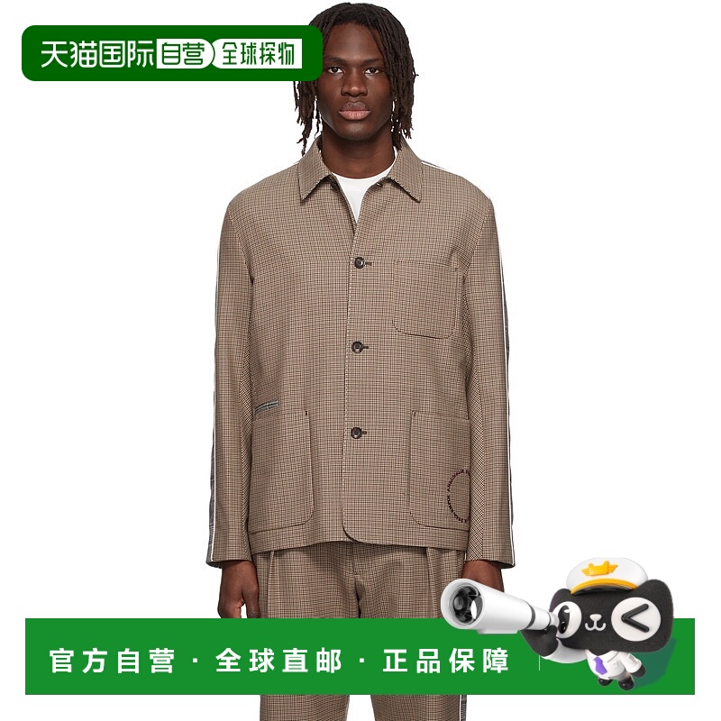 香港直邮paul smith 男士 独家发售驼色羊毛西装外套 M1R717XH012