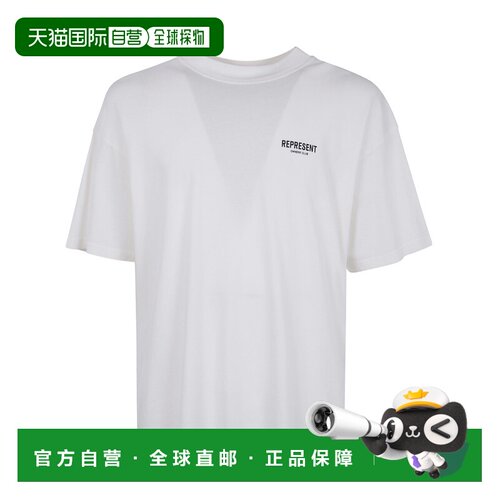 欧洲直邮Represent 男士T恤 OCM41114098FLAT SS2【付后1h可退】