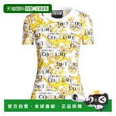 香港直邮versace white白色 范思哲 1h可退 女士 T恤 舒适时尚