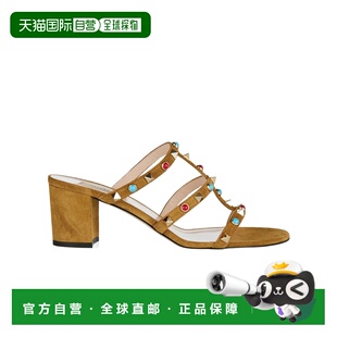 1h可退 香港直邮Valentino 圆头高跟凉鞋 WS0C47JTI