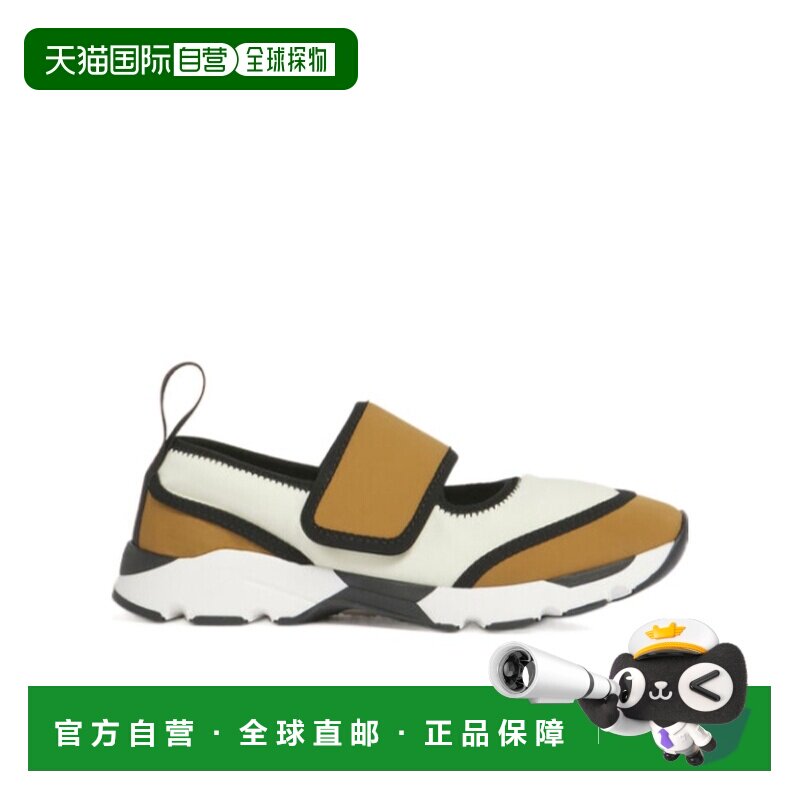 1h可退 香港直邮Marni 拼色玛丽珍休闲鞋 SNZW020602P7613一脚蹬图片