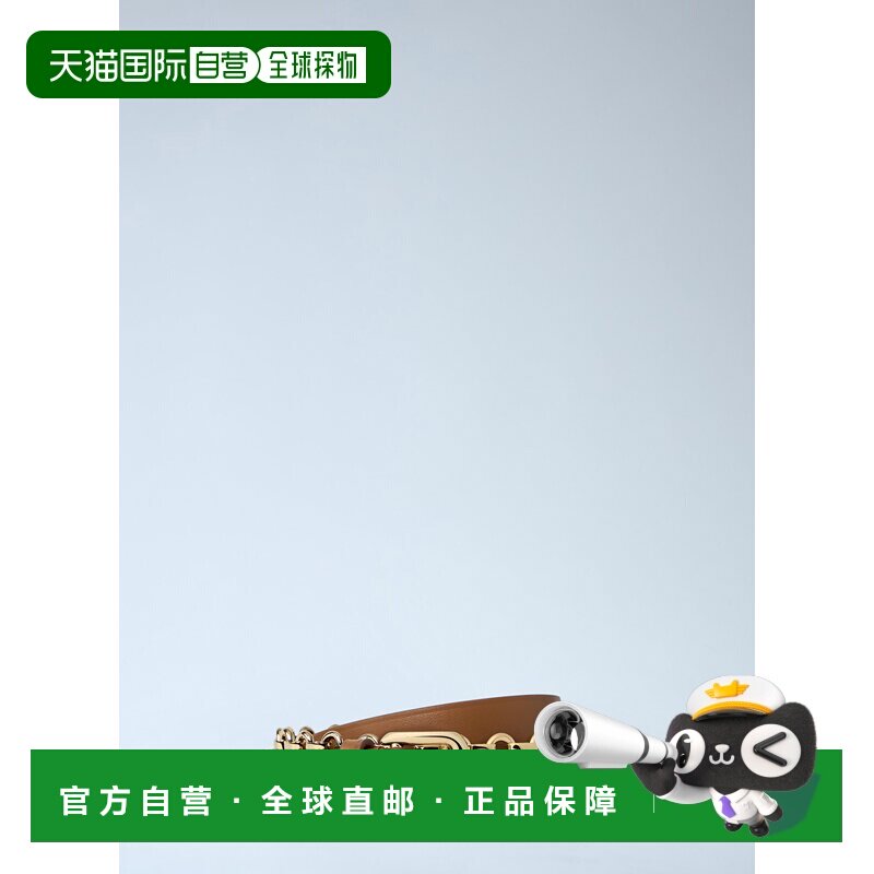 1h可退 香港直邮Miu Miu 缪缪 女士 链条腰带 5CC7052IBW皮带