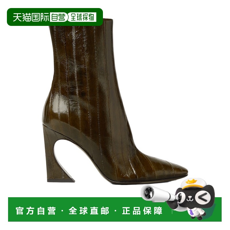 香港直邮FENDI 25FW Arco尖头短筒靴 Women