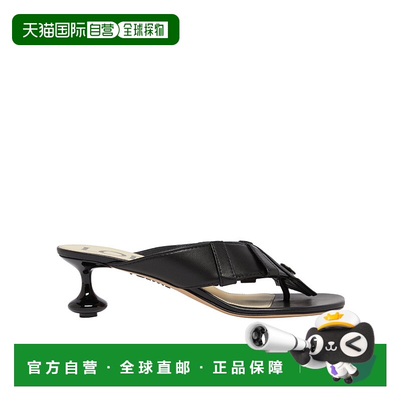 香港直邮Loewe Toy panta高跟凉鞋 LOE4SP66BCKO2AAA00