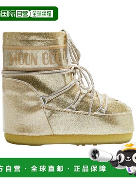 香港直邮Moon Boot 圆头短筒靴 80D1409440厚底雪地靴