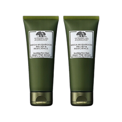 欧洲直邮Origins悦木之源灵芝焕能精华涂抹面膜75mlx2净化亮肤