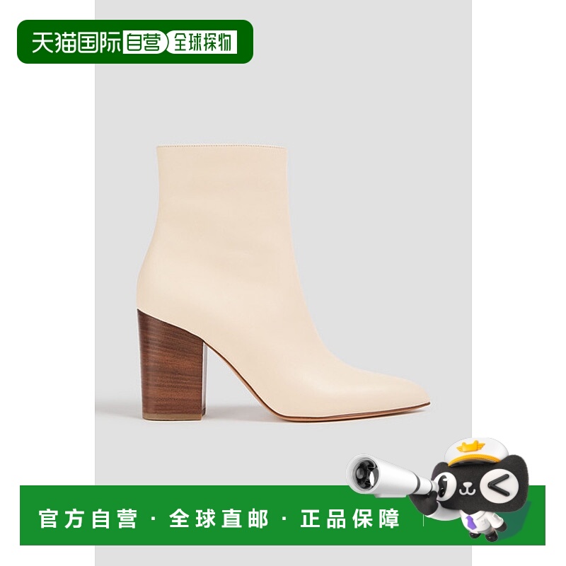 香港直邮Gabriela Hearst 女士 皮质短靴 1238336SC001CREAM