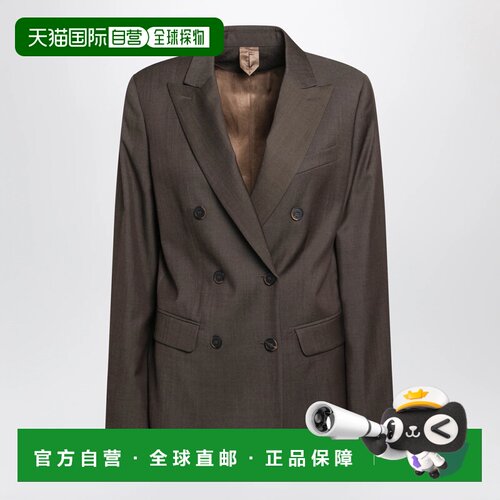 欧洲直邮MAX MARA 女士外套 MXMUNIONEWO008 AW2026 棕色 Leather